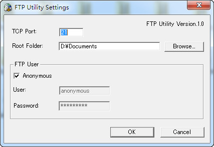 KONICA MINOLTA FTP Utility