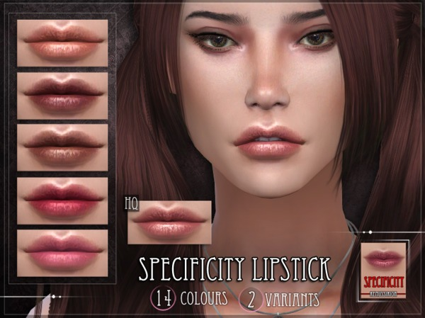模拟人生4Specificity女士特异的哑光唇彩套装MOD下载