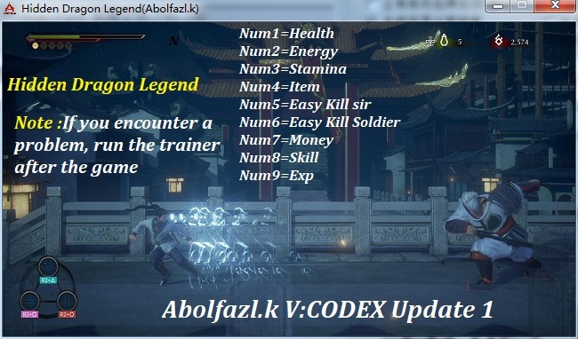 隐龙传影踪修改器下载