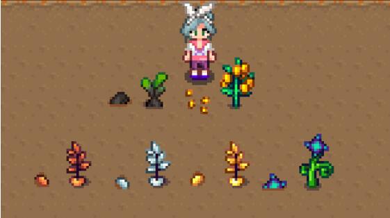 星露谷物语更多农作物果树瓜及可种植矿物MOD下载