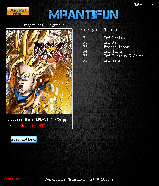 龙珠格斗Z修改器