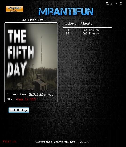 五日杀两项修改器 