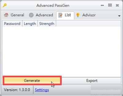 Advanced PassGen