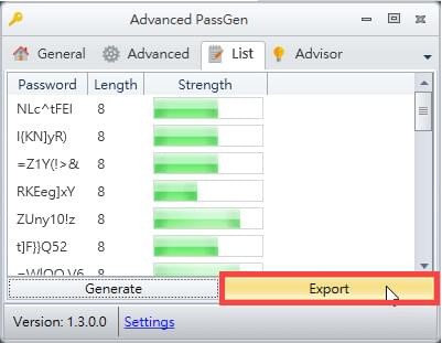 Advanced PassGen