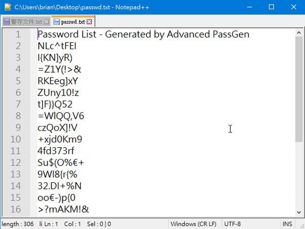 Advanced PassGen