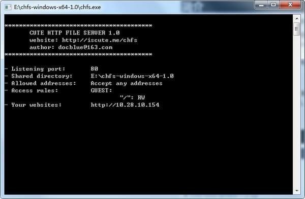 CuteHttpFileServer