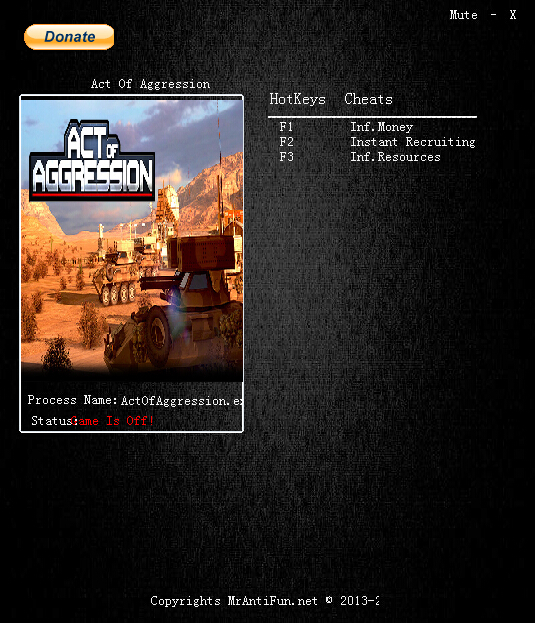 侵略行为修改器