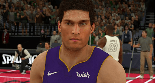 NBA2K18布鲁克洛佩斯面部补丁