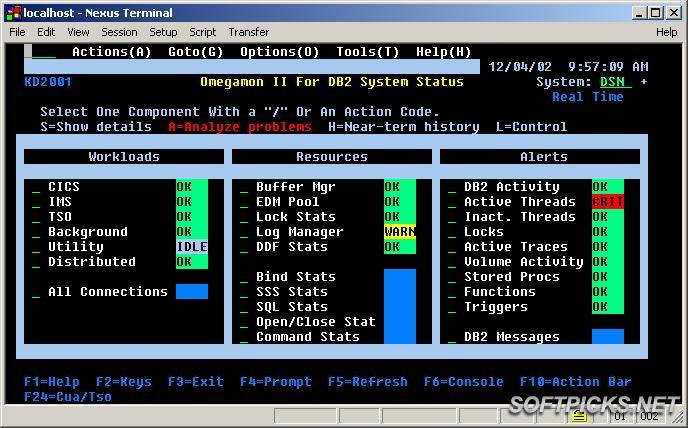 Nexus Mainframe Terminal