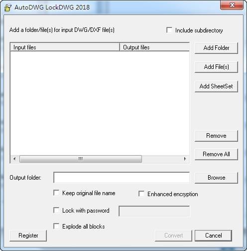 AutoDWG DWGLock