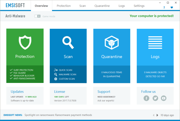 emsisoft anti-malware