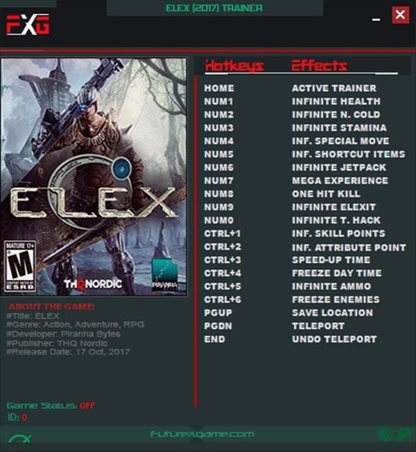 ELEX游戏修改器