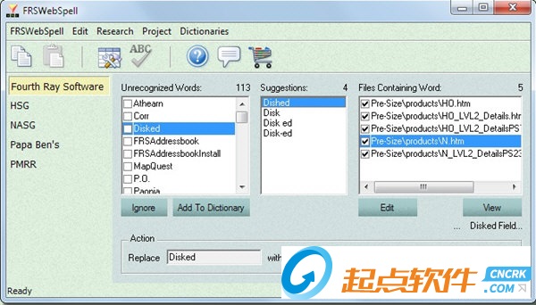 FRSWebSpell