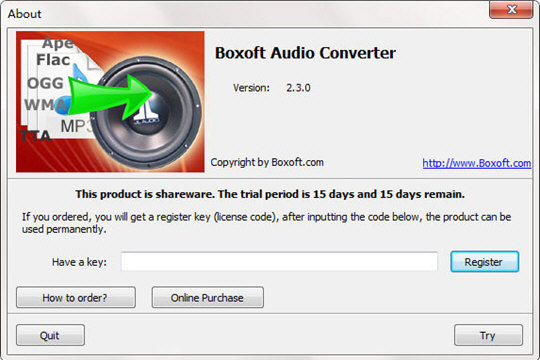 Boxoft Audio Converter下载