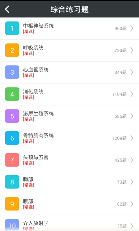 放射医学高级职称总题库app