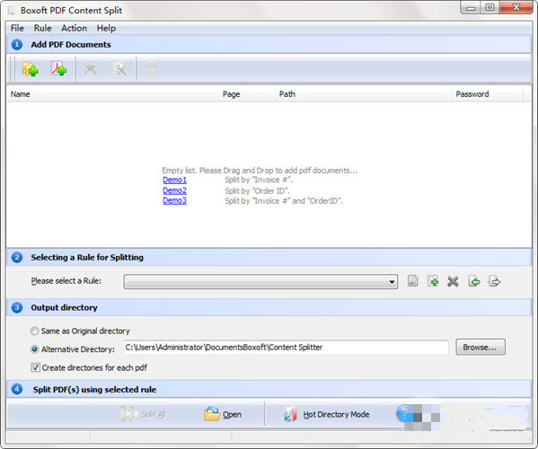 Boxoft PDF Content Split下载