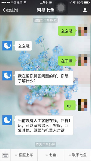 网易七鱼