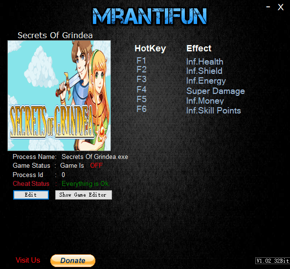 格兰蒂亚秘闻六项修改器下载 免费版