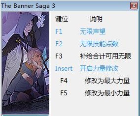 旗帜的传说3修改器