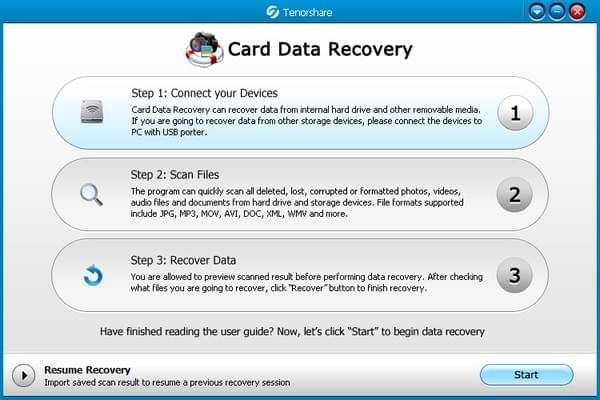 Tenorshare Card Data Recovery下载