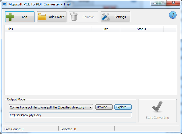 Mgosoft PCL To PDF Converter下载