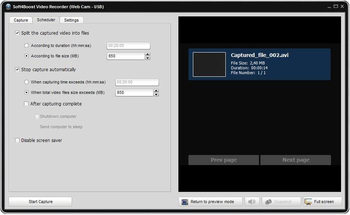 Soft4Boost Video Capture下载