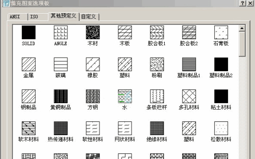 AutoCAD填充图案下载