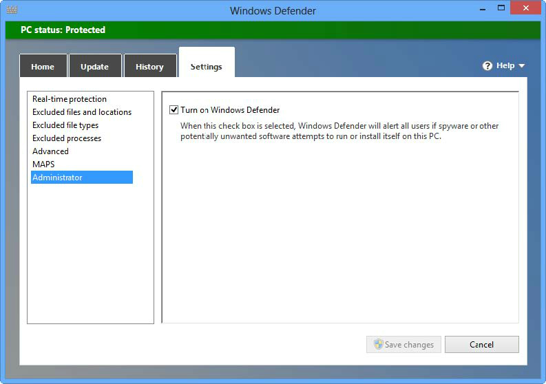 windows defender