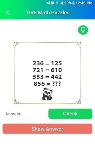 GRE数学谜题安卓版