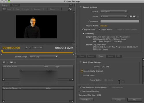 adobe media encode