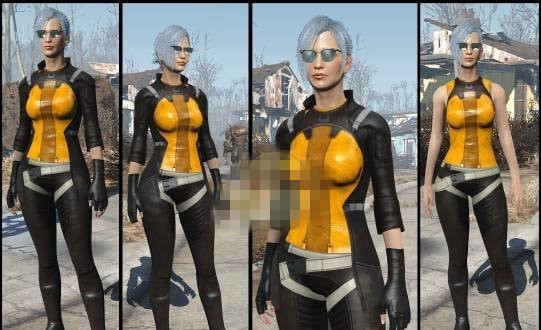 辐射4BoS飞行员制服MOD