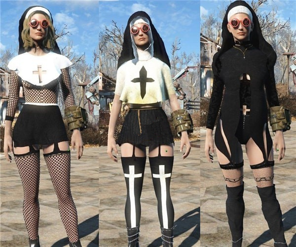 辐射4持枪修女MOD