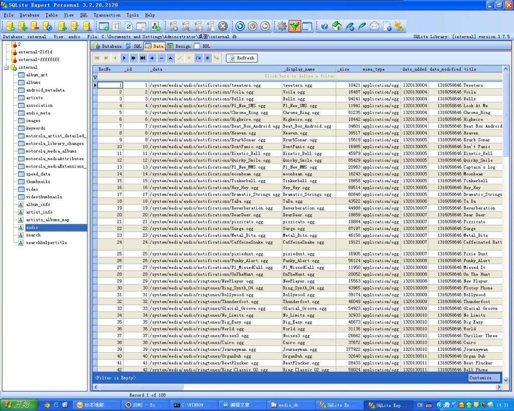 sqlite expert professional
