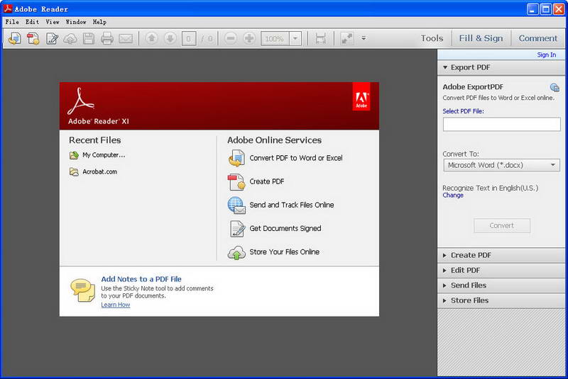 Adobe Reader