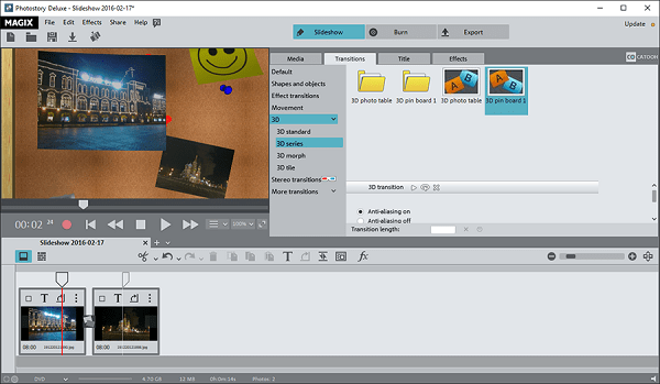 MAGIX Photostory Deluxe 2019破解版下载