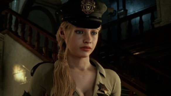 生化危机2重制版克莱尔性感女警服MOD