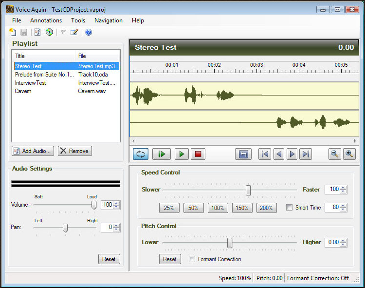 Voice Again