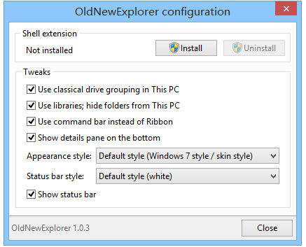 OldNewExplorer中文版