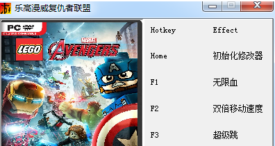 漫威复仇者联盟四项修改器