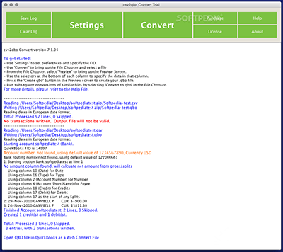 csv2qbo Convert下载