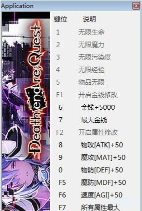 死亡终局轮回试炼十四项修改器