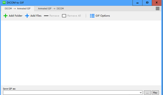 DICOM to GIF