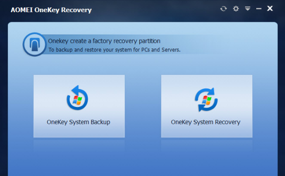AOMEI OneKey Recovery