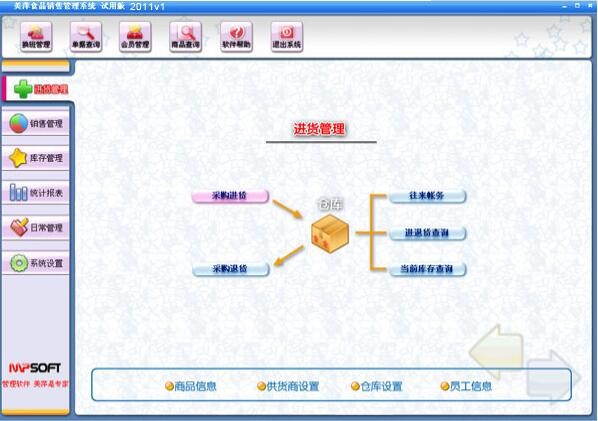 美萍食品管理系统