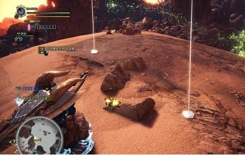 怪物猎人世界BOSS掉落物显示光柱MOD下载