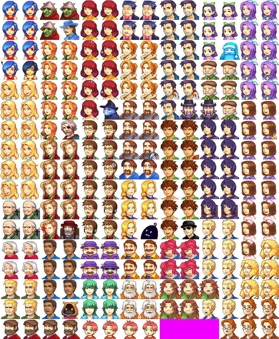 星露谷物语肖像42人MOD下载