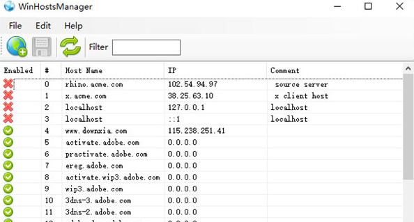WinHostsManager
