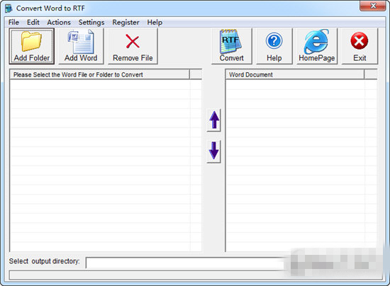 Convert Word to RTF最新版
