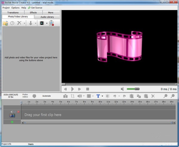 Bolide Movie Creator工具