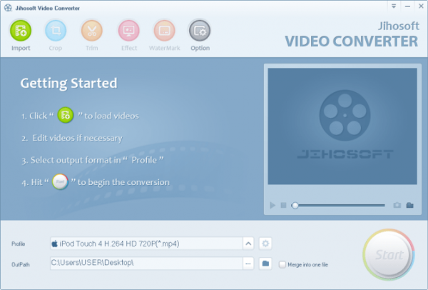 Jihosoft Video Converter转换器